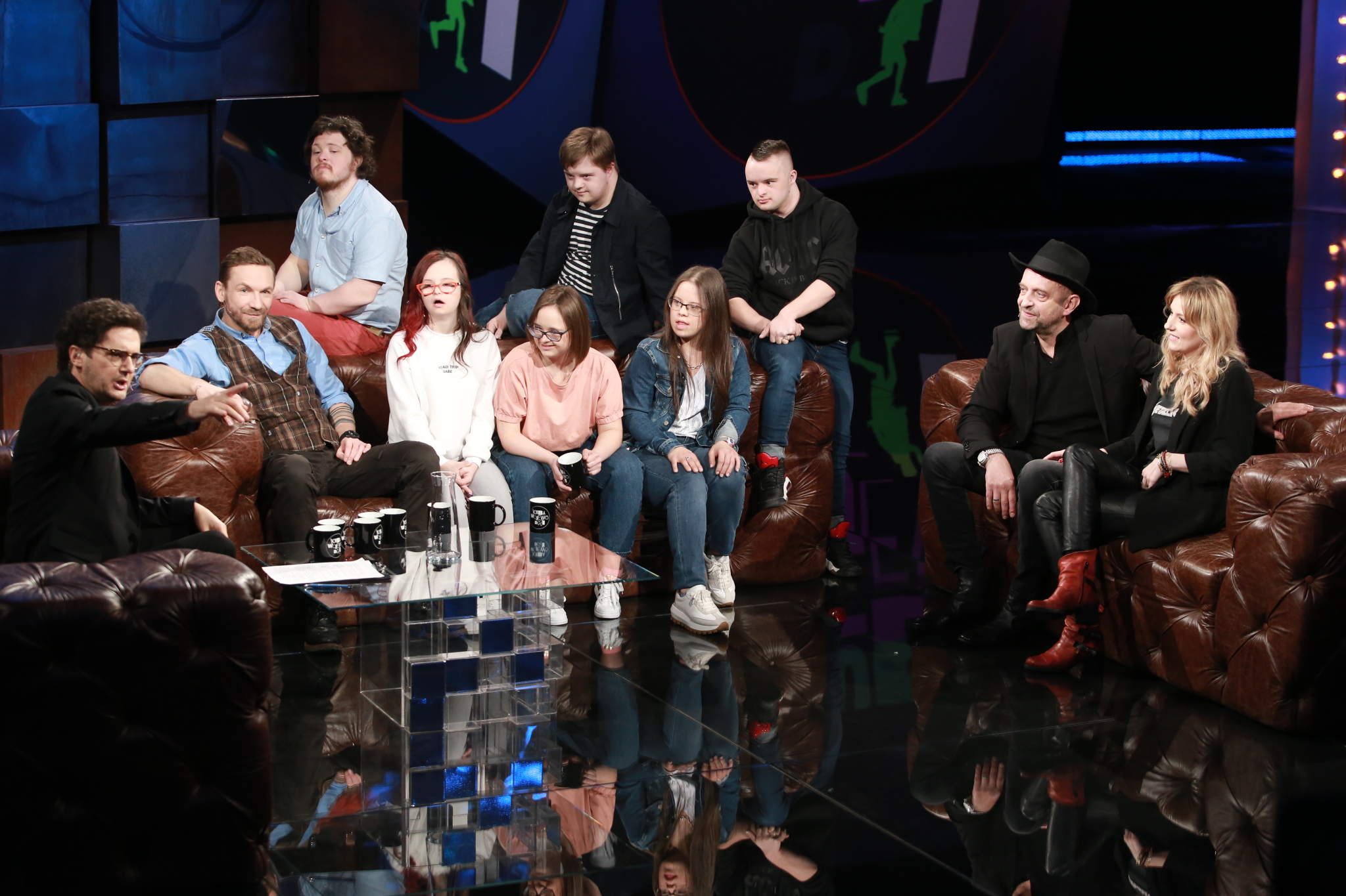 Kuba Wojewódzki: Agata Wątróbska, Janusz Chabior, Przemek Kossakowski oraz bohaterowie programu "Down the road 2"